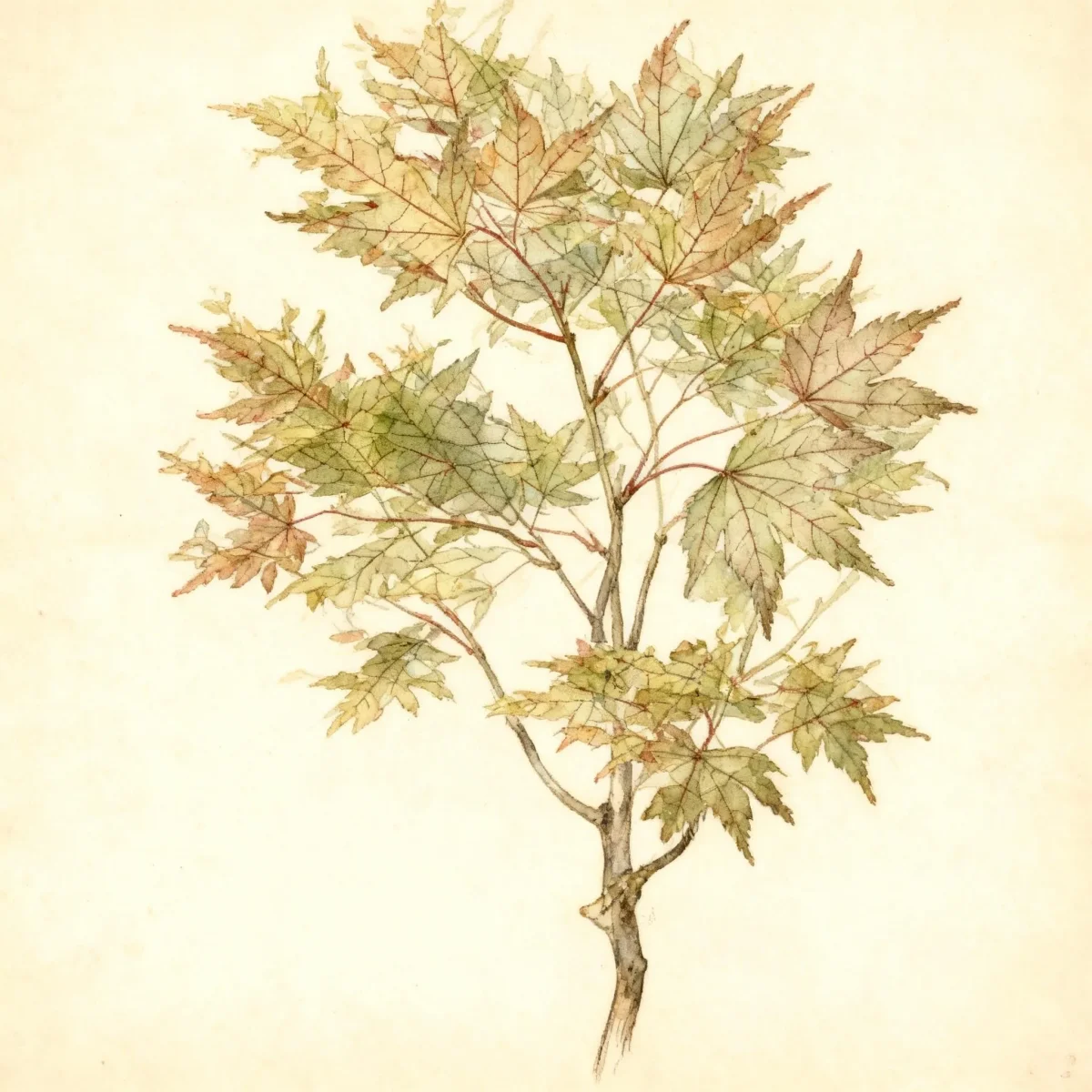 Japanese maple (Acer palmatum 'Hogyoku')