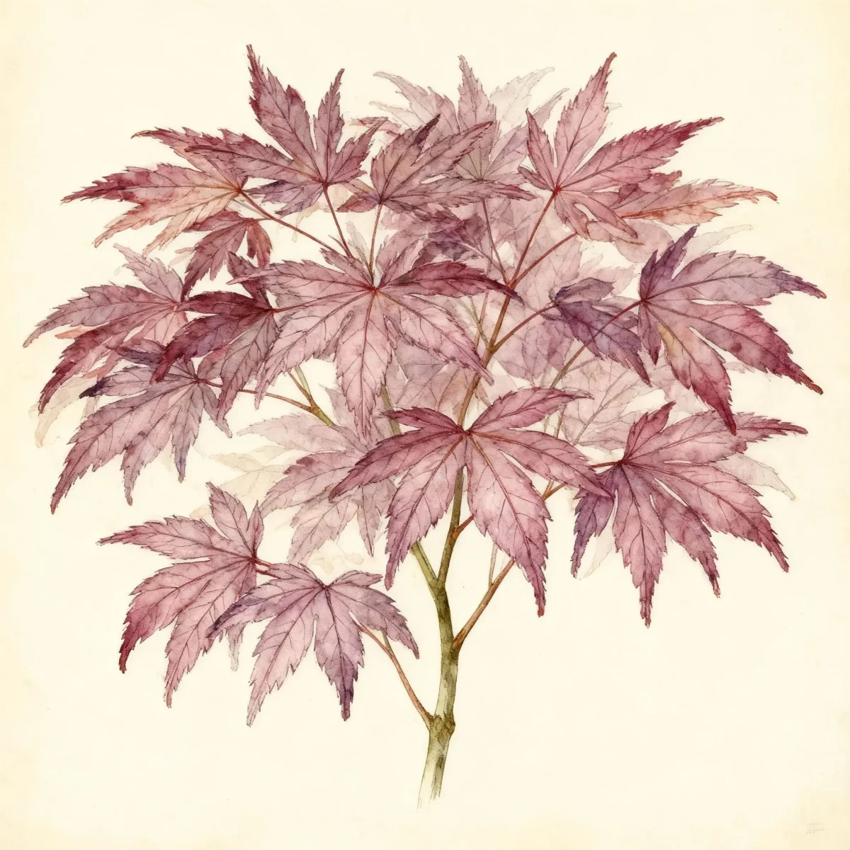 Japanese maple (Acer palmatum 'Murasaki-hime')