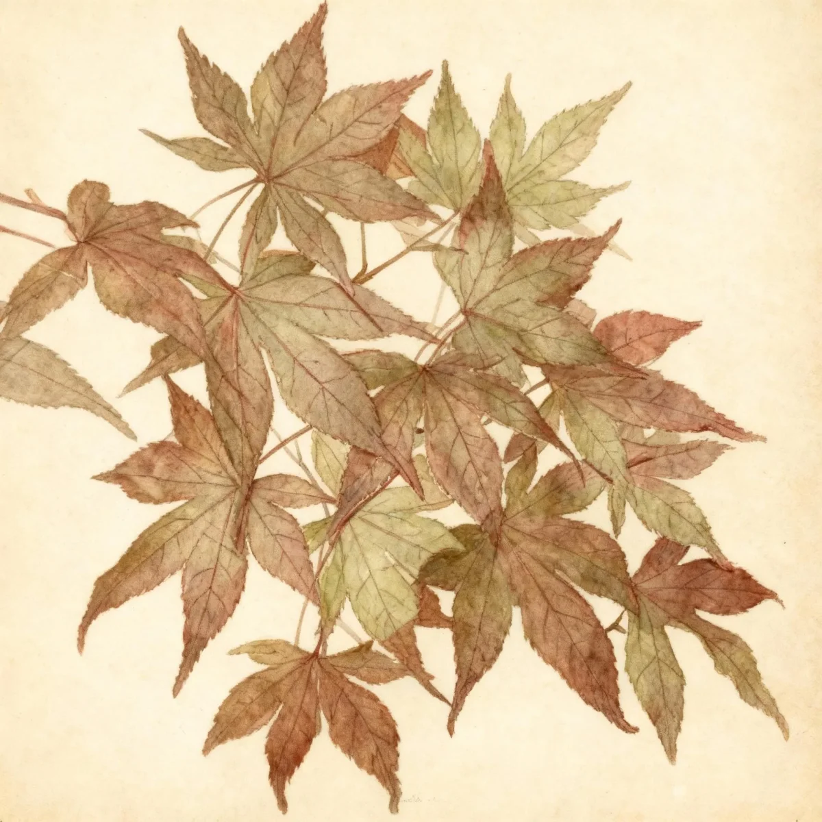 Japanese maple (Acer palmatum 'Nuresagi')