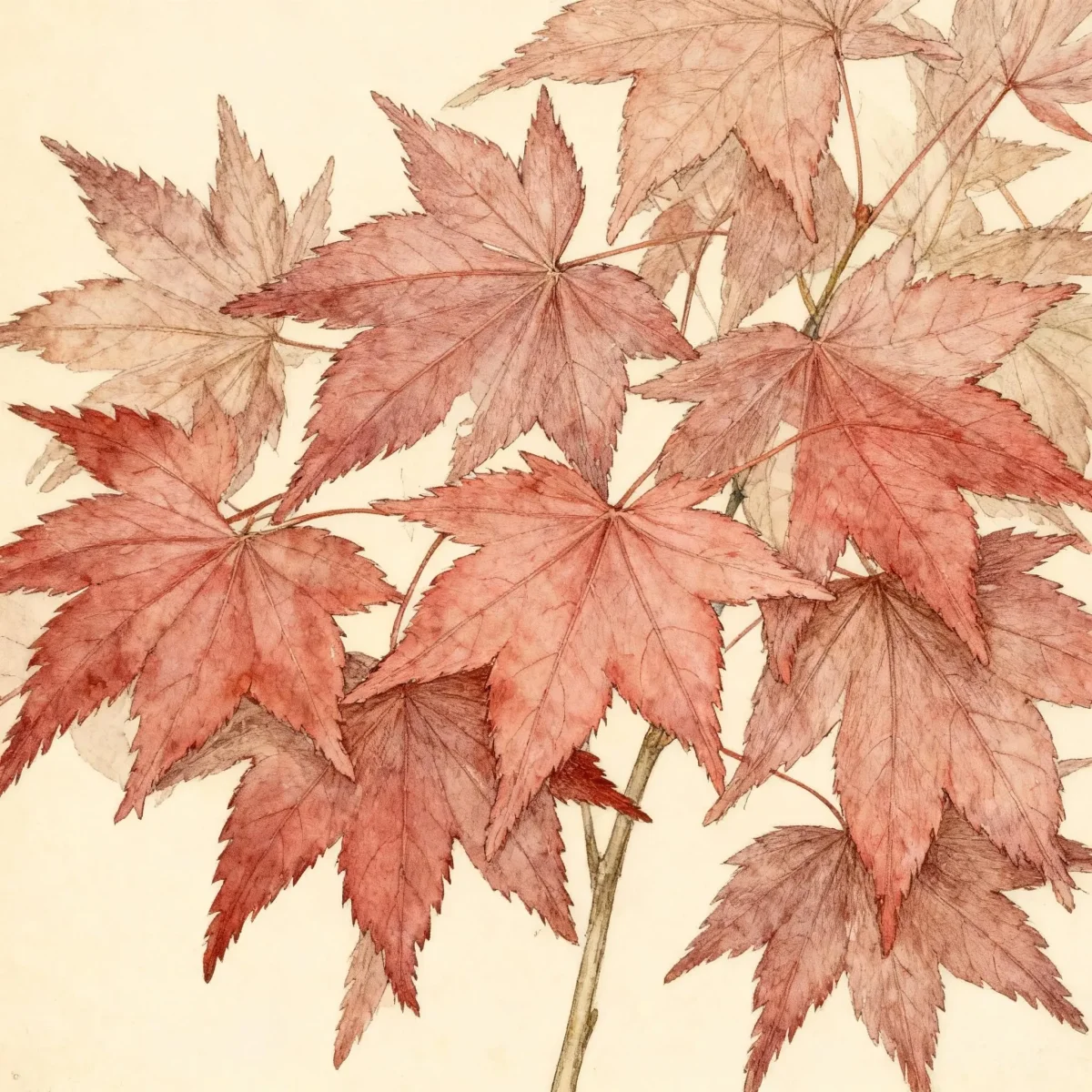 Japanese maple (Acer palmatum 'Satsuki-beni')