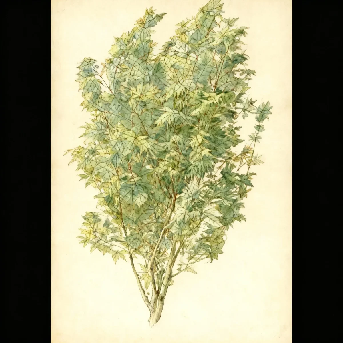 Japanese maple (Acer palmatum 'Shishigashira')