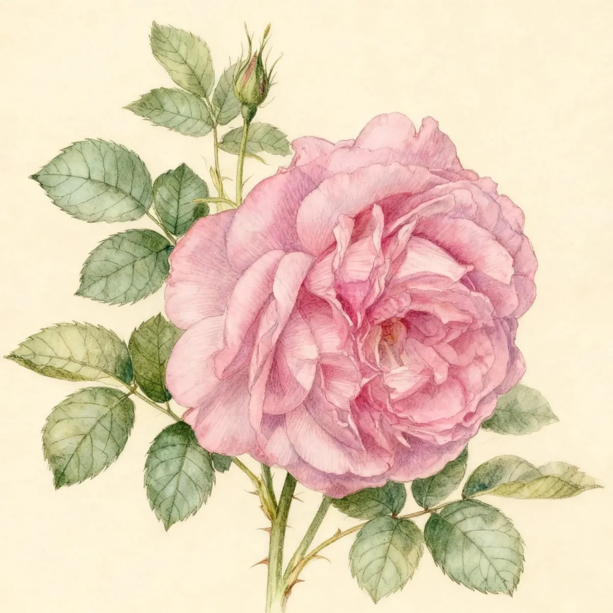 Hybrid tea rose (Rosa 'Meivildo' ROYAL BROMPTON ROSE)