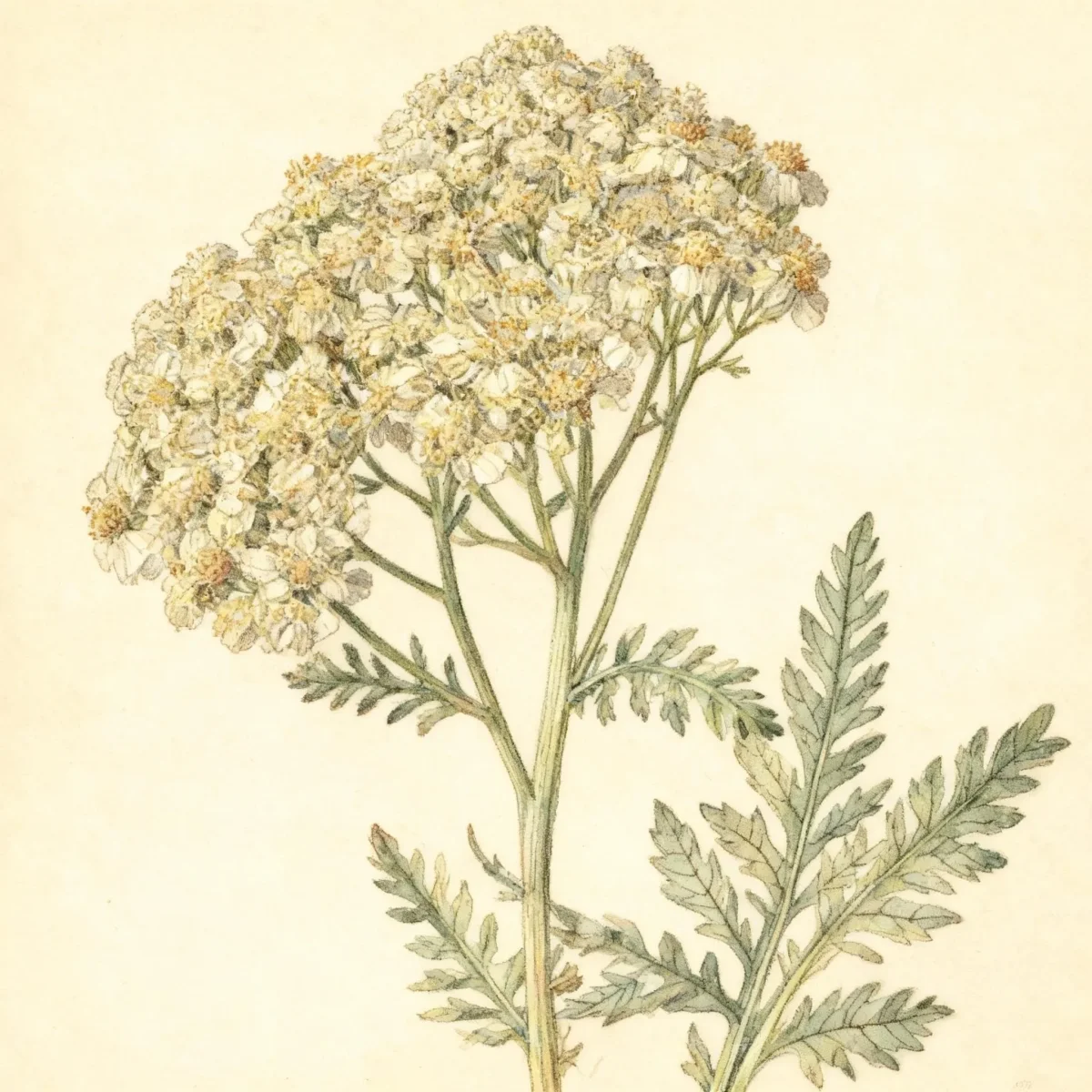 Fern-leaf yarrow (Achillea filipendulina 'Gold Plate')
