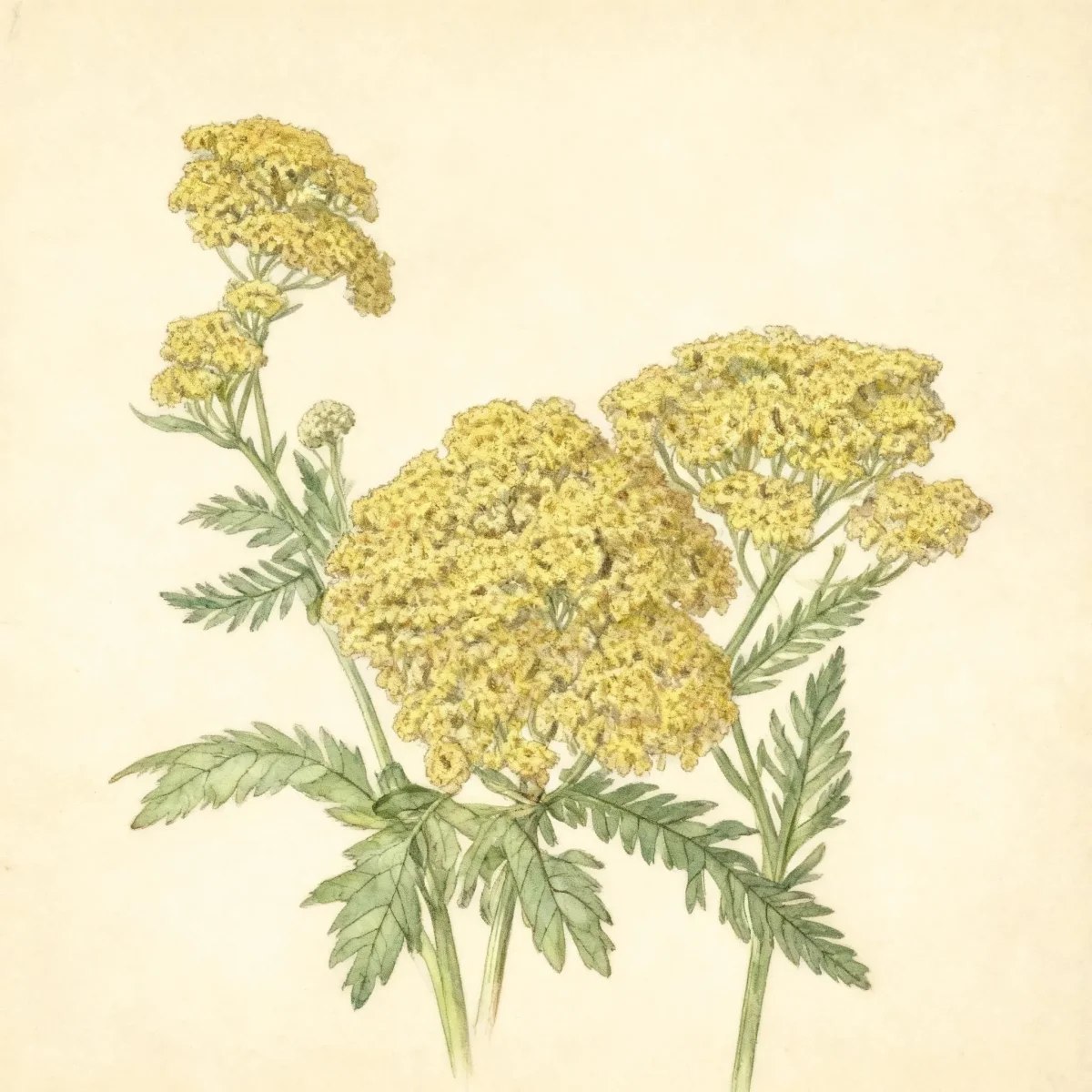 Fern-leaf yarrow (Achillea filipendulina 'Parker's Variety')