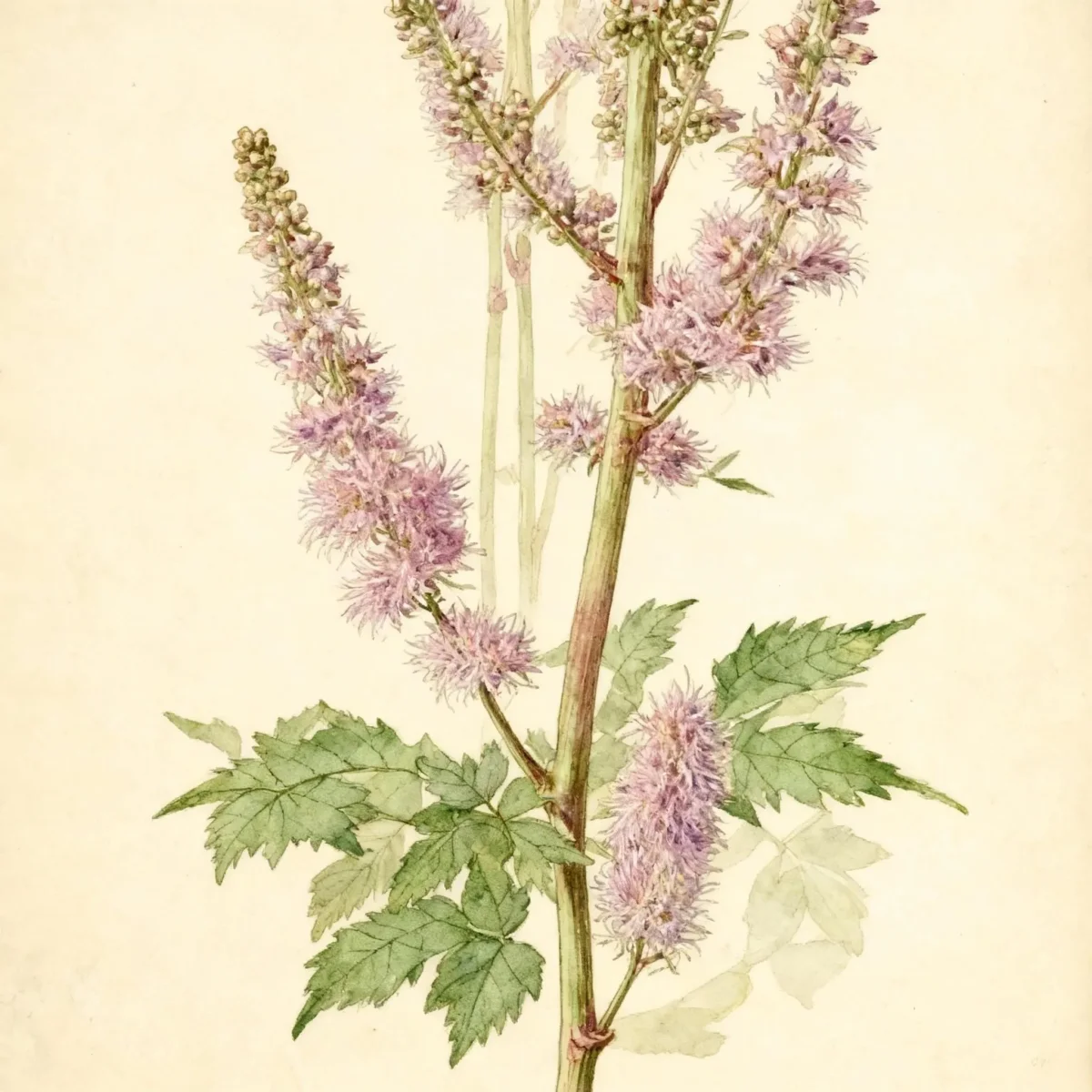 Chinese astilbe (Astilbe chinensis var. pumila)