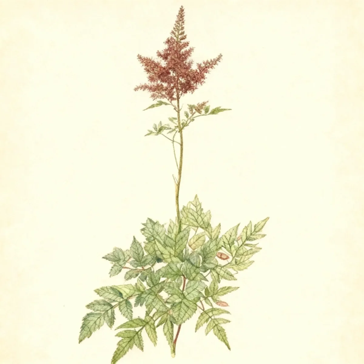 Astilbe (Astilbe japonica 'Montgomery')