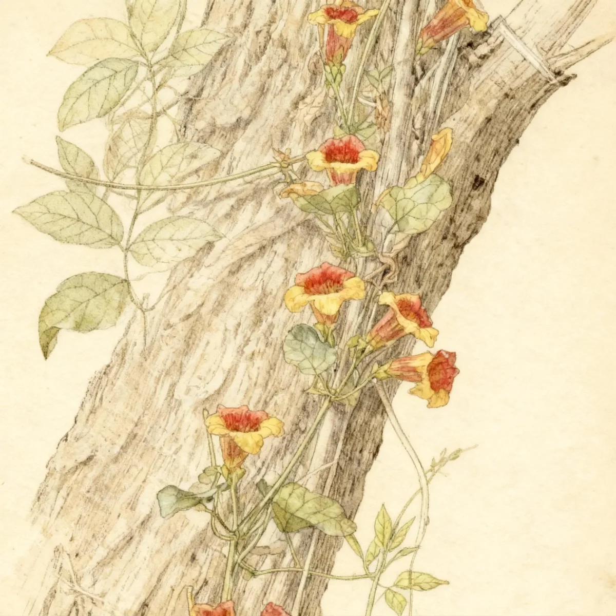 Cross vine (Bignonia capreolata)