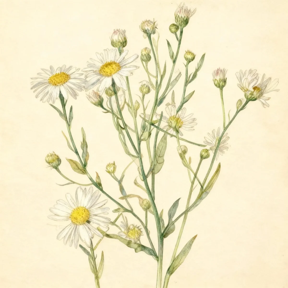 False aster (Boltonia asteroides var. latisquama 'Snowbank')