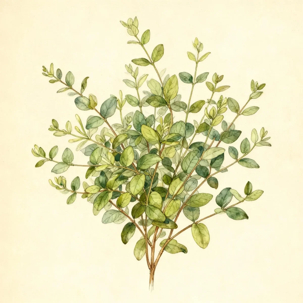 Privet honeysuckle (Lonicera pileata 'Moss Green')