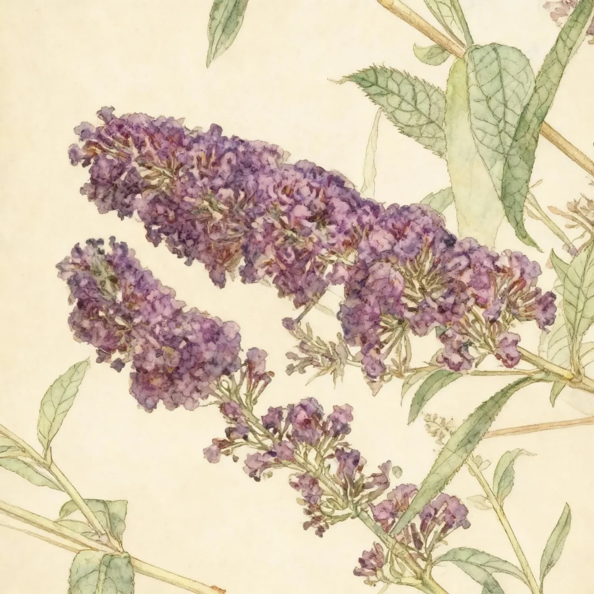 Butterfly bush (Buddleja davidii 'Black Knight')