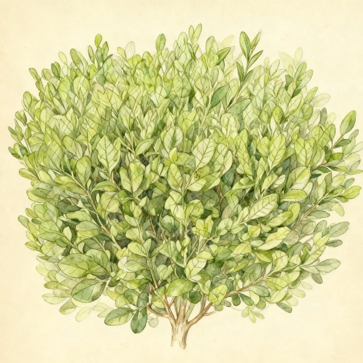 Boxwood (Buxus microphylla 'Apple Green')