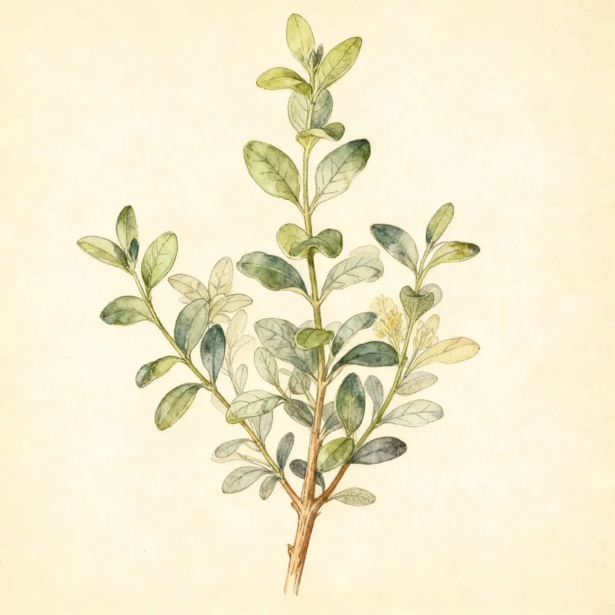 Boxwood (Buxus microphylla 'Compacta')