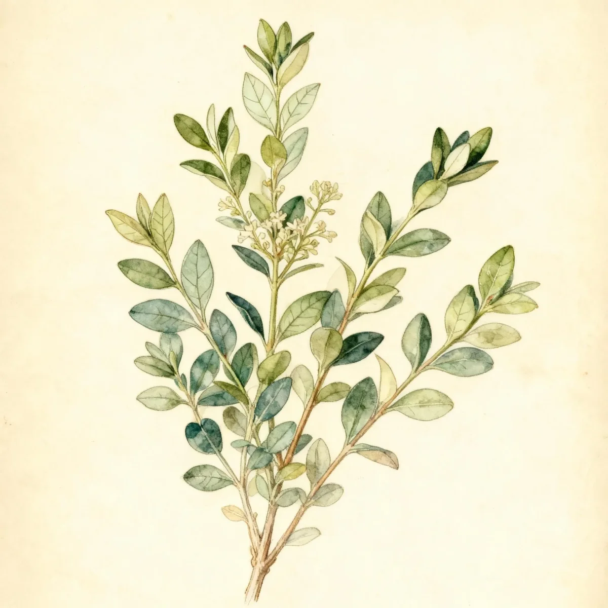 Boxwood (Buxus sempervirens 'Nish')