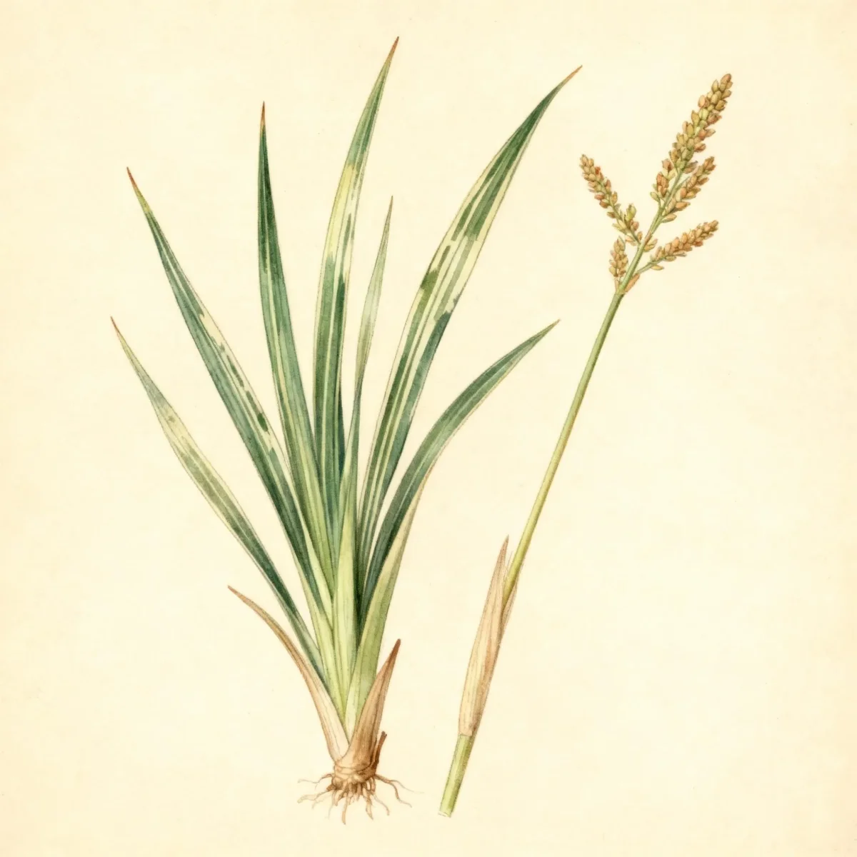 Sweet flag (Acorus calamus 'Variegatus')