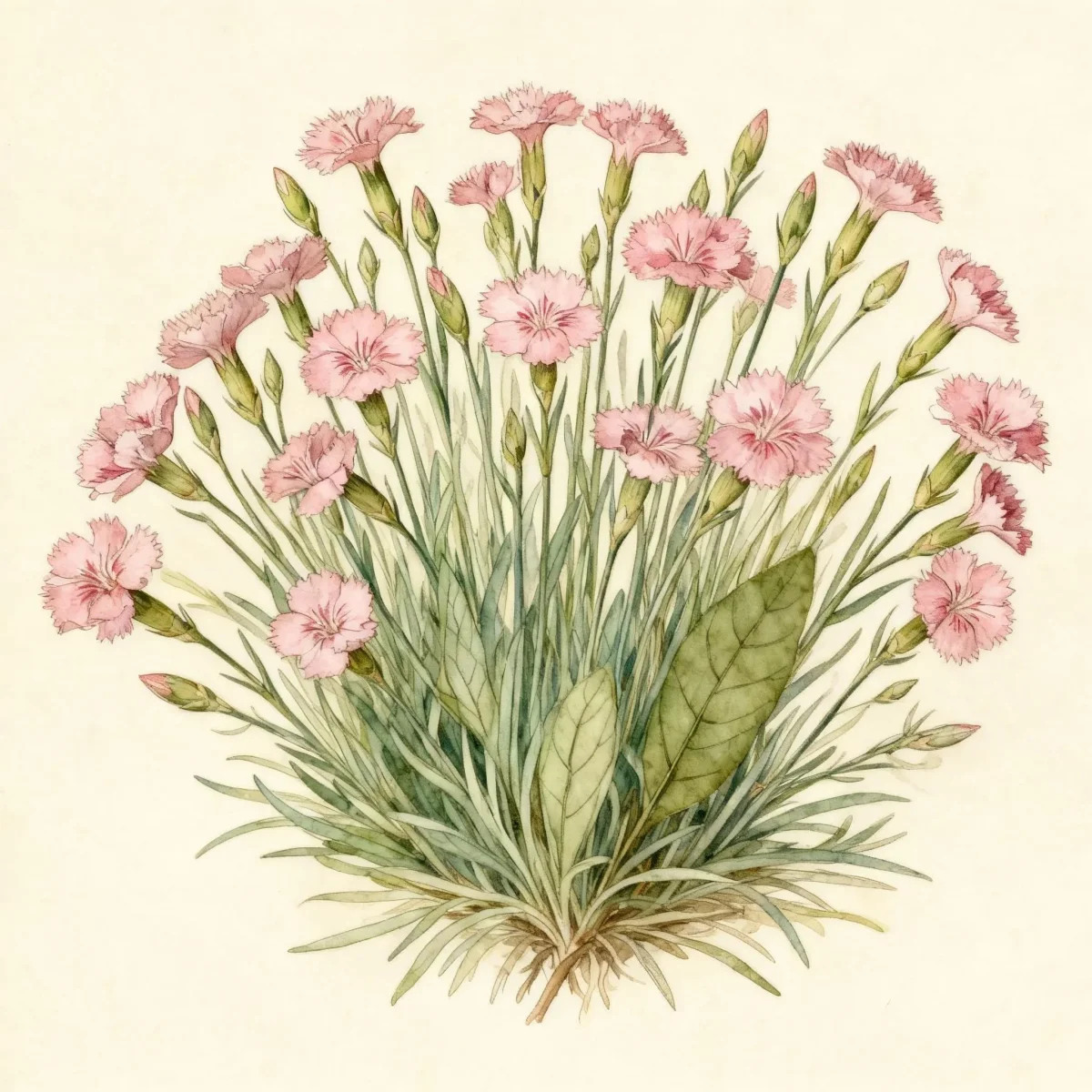 Cheddar pink (Dianthus 'Bath's Pink')