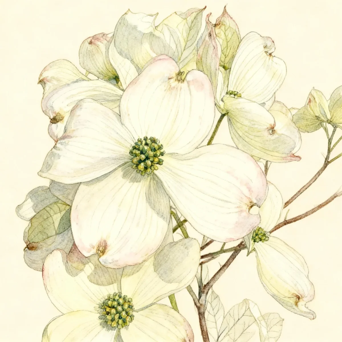 Flowering dogwood (Cornus florida 'Cherokee Princess')