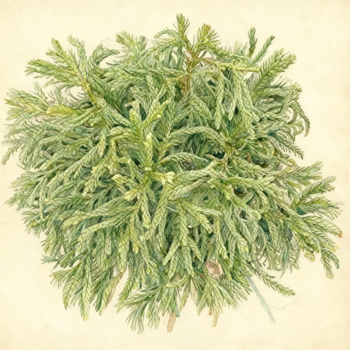 Japanese cedar (Cryptomeria japonica 'Spiralis')