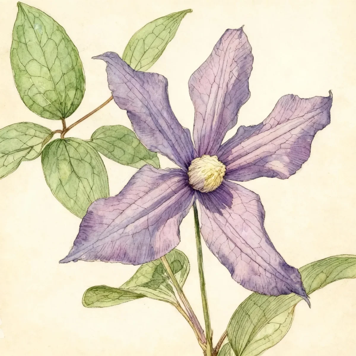 Clematis (Clematis × durandii)