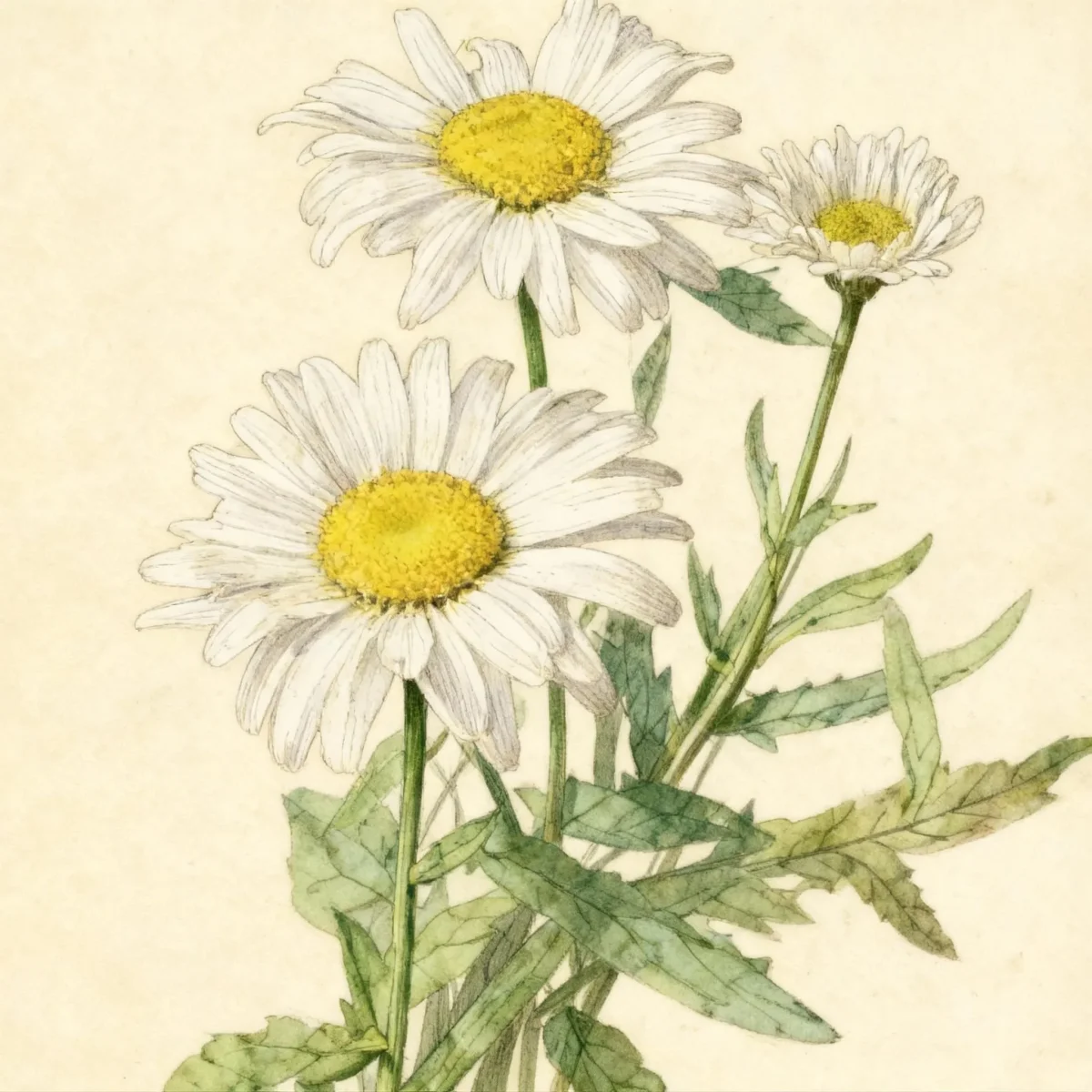 Shasta daisy (Leucanthemum × superbum 'Alaska')