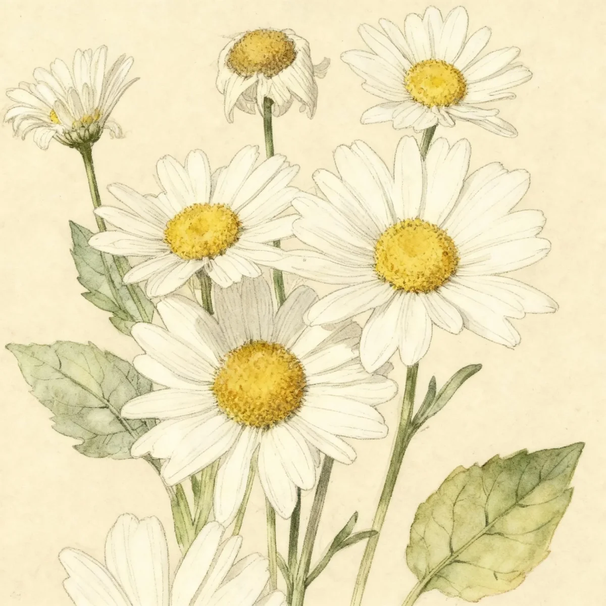 Shasta daisy (Leucanthemum × superbum 'Snowcap')