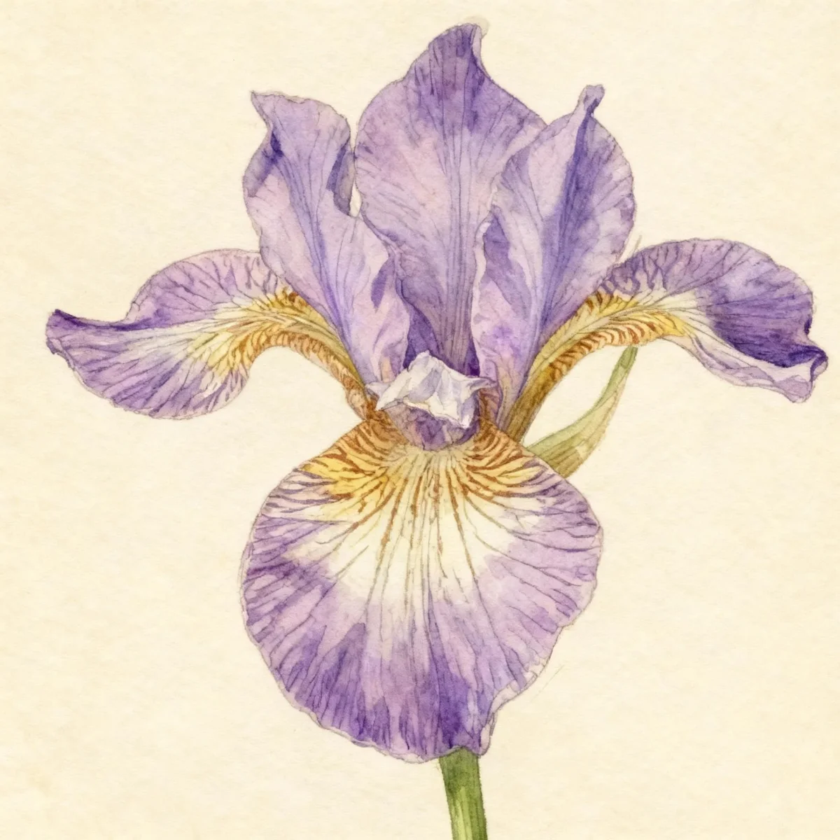 Siberian iris (Iris 'Steve Varner')