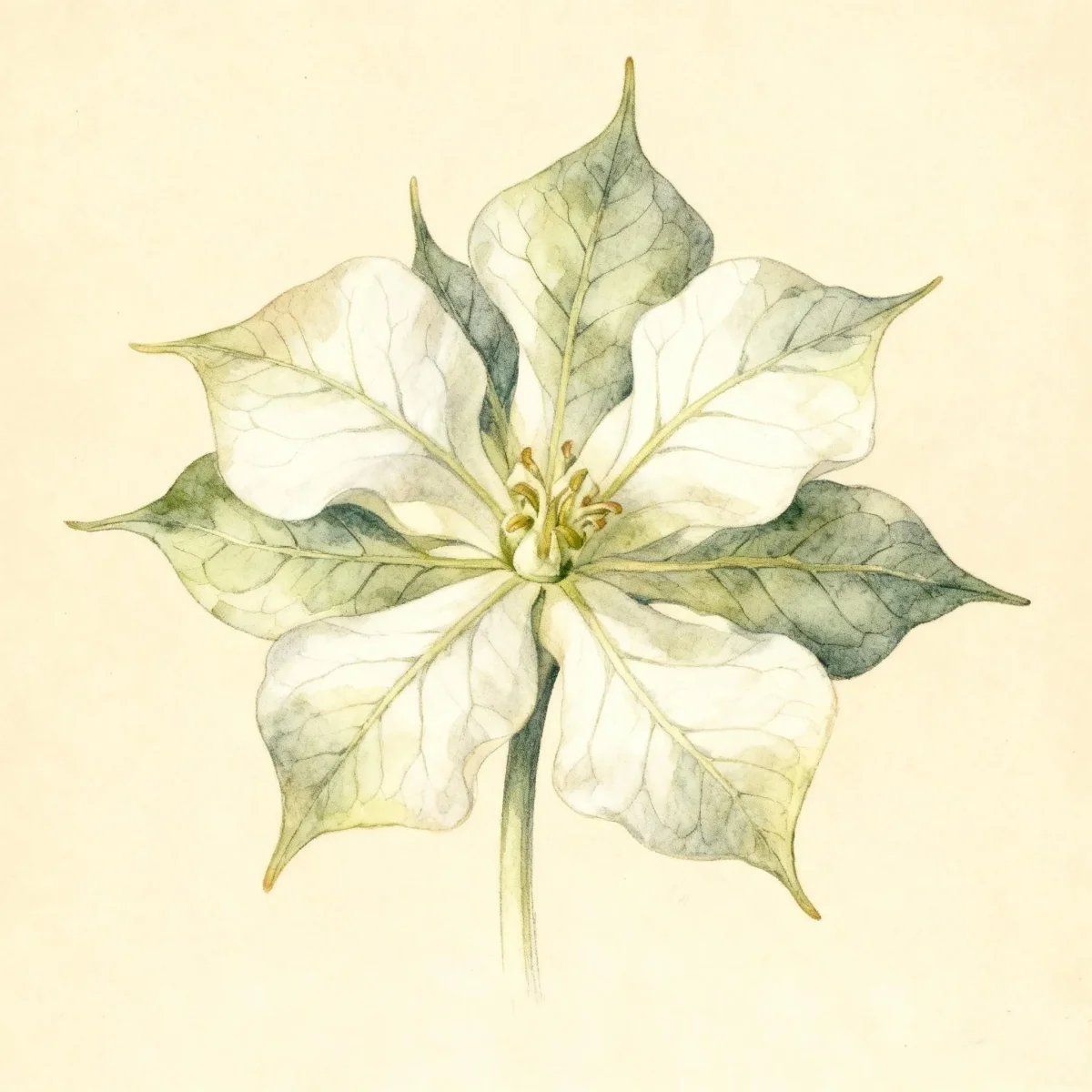 Mottled spurge (Euphorbia lactea 'White Ghost')