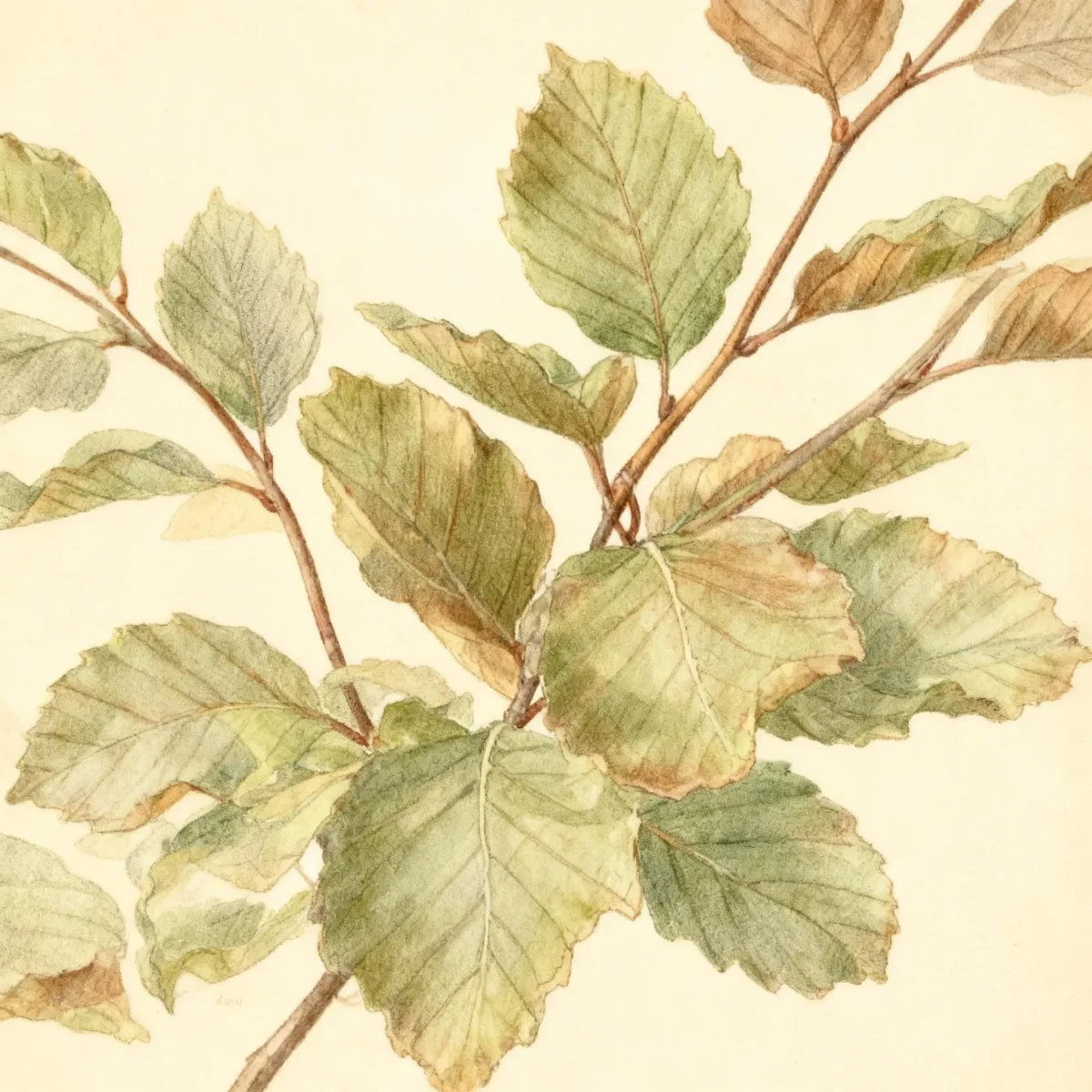 European beech (Fagus sylvatica 'Riversii')