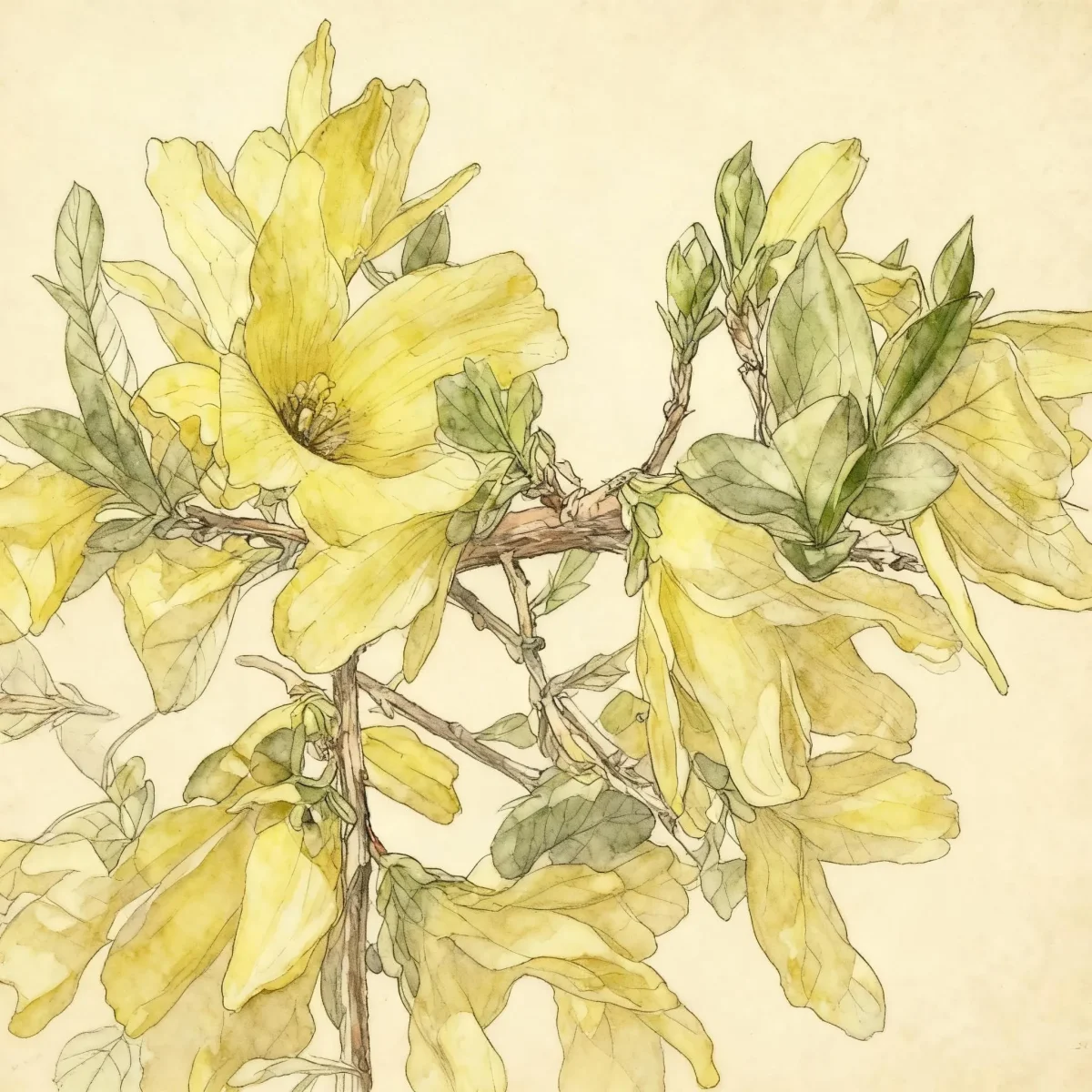 Forsythia (Forsythia 'Arnold Dwarf')