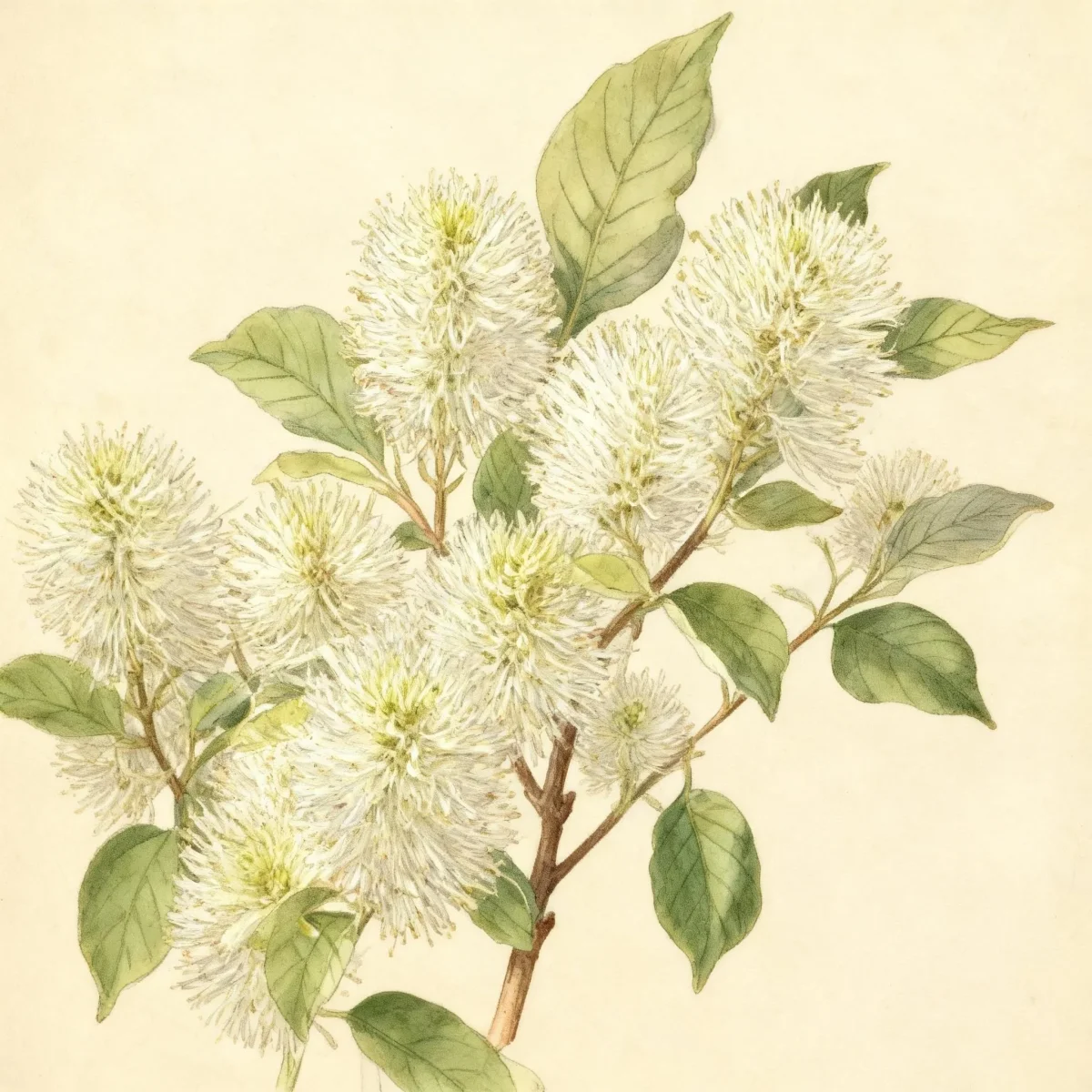 Dwarf fothergilla (Fothergilla 'Mount Airy')