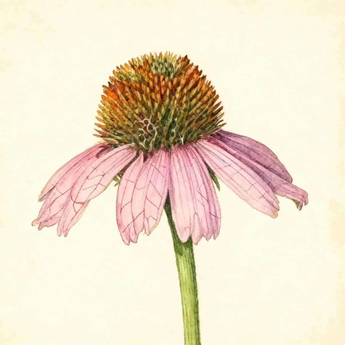 Purple coneflower (Echinacea purpurea 'Magnus')
