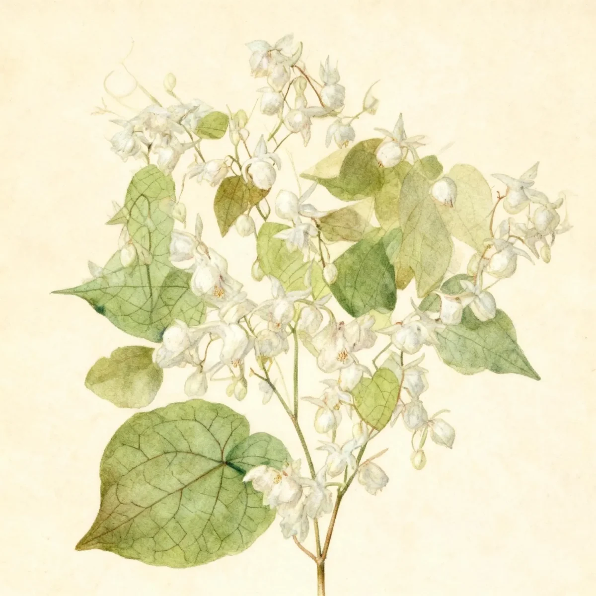 Bishop's hat (Epimedium × youngianum 'Niveum')