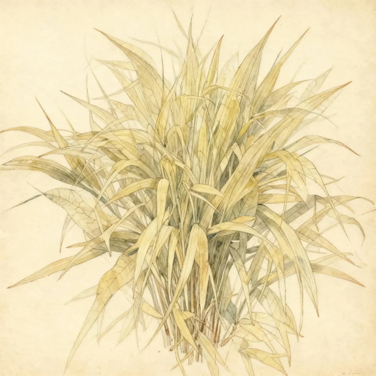 Japanese forest grass (Hakonechloa macra 'Aureola')