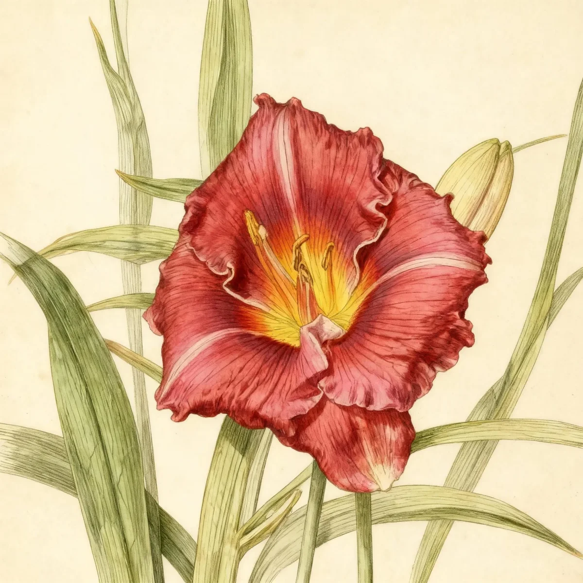 Daylily (Hemerocallis 'Siloam Grace Stamile')