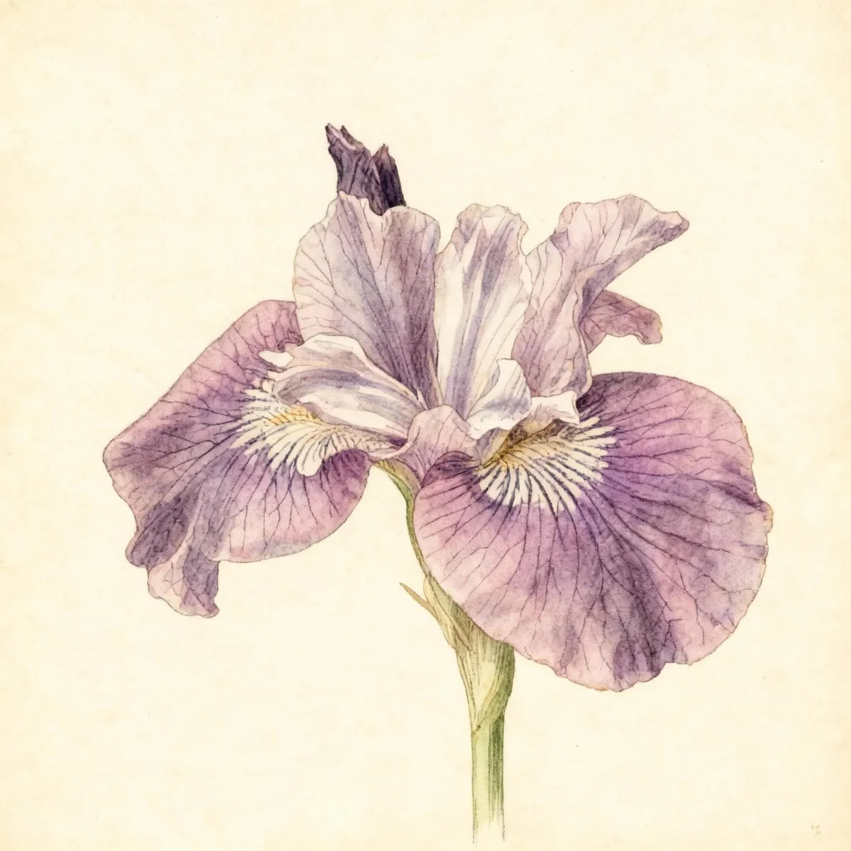 Siberian iris (Iris 'Lady Vanessa')