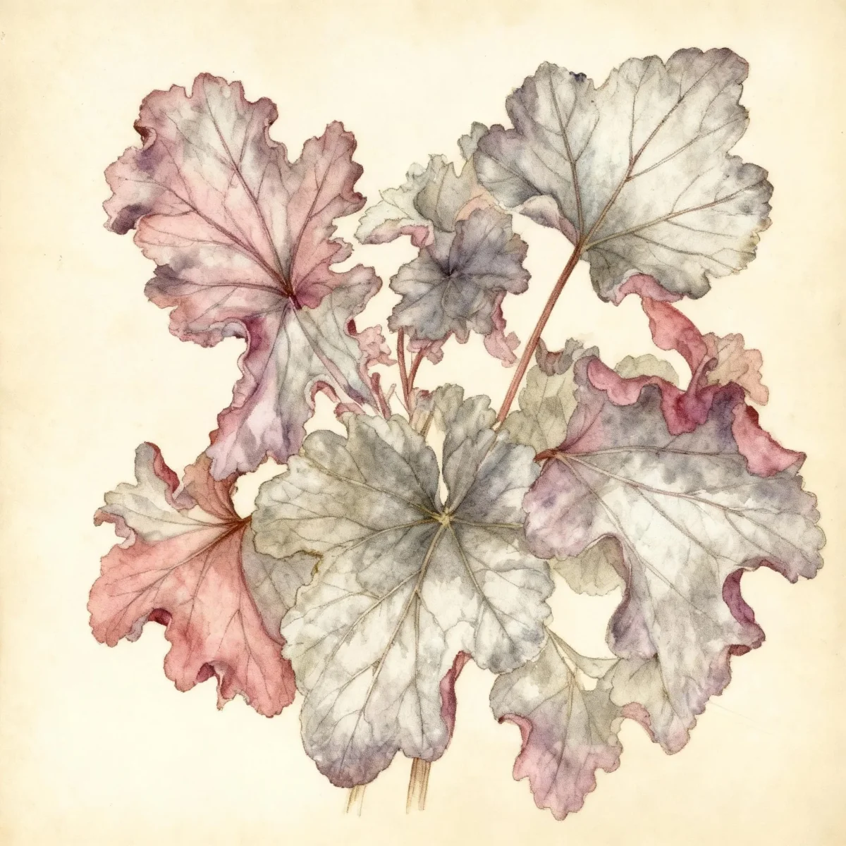 Coral bells (Heuchera 'Amethyst Myst')