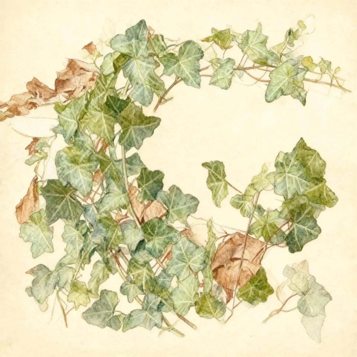 English ivy (Hedera helix var. baltica)