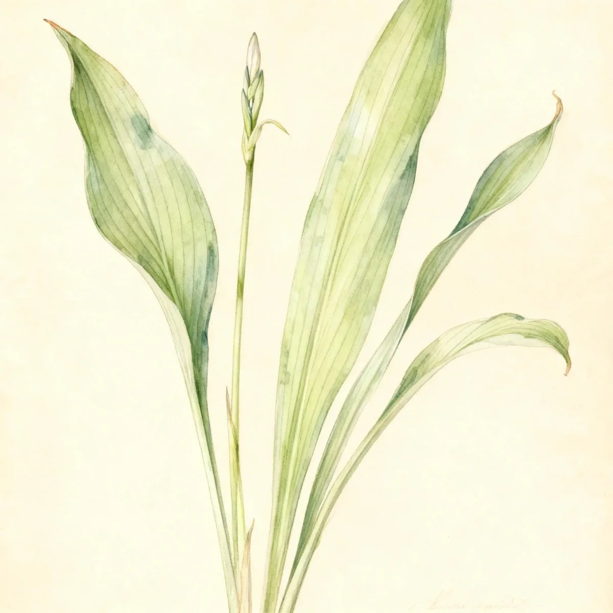 Hosta (Hosta longissima)