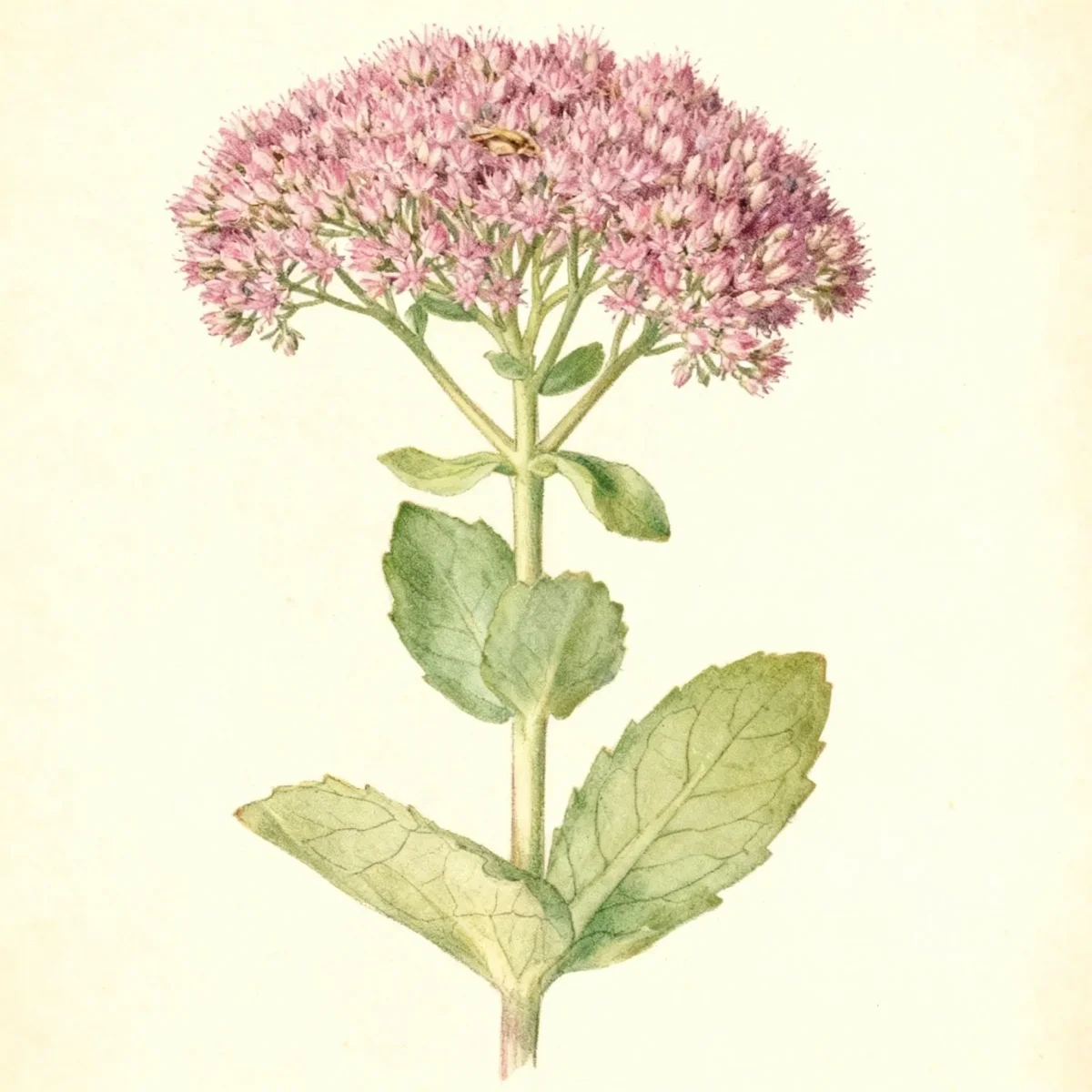 Showy stonecrop (Hylotelephium spectabile 'Meteor')