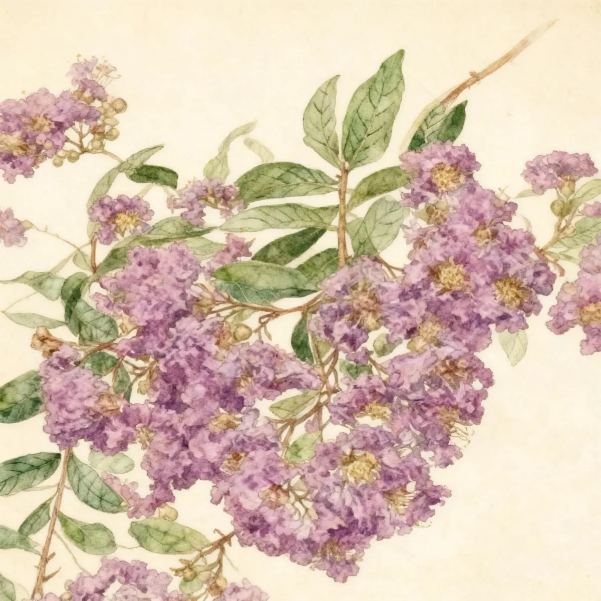 Crape myrtle (Lagerstroemia 'Mardi Gras')