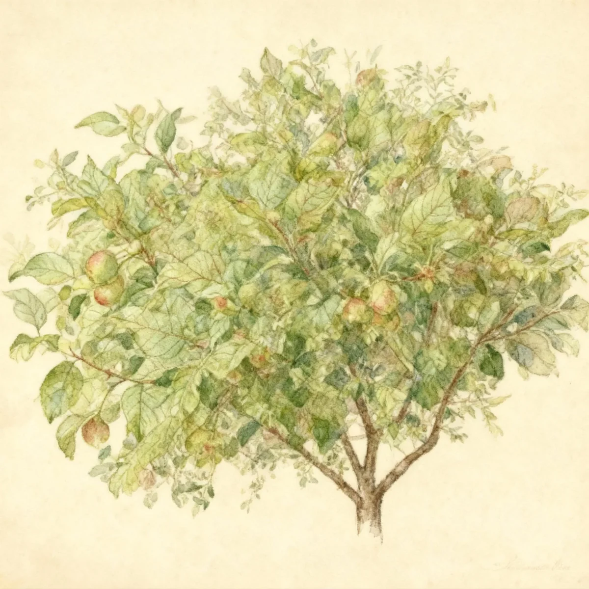 Flowering crabapple (Malus 'Beverly')