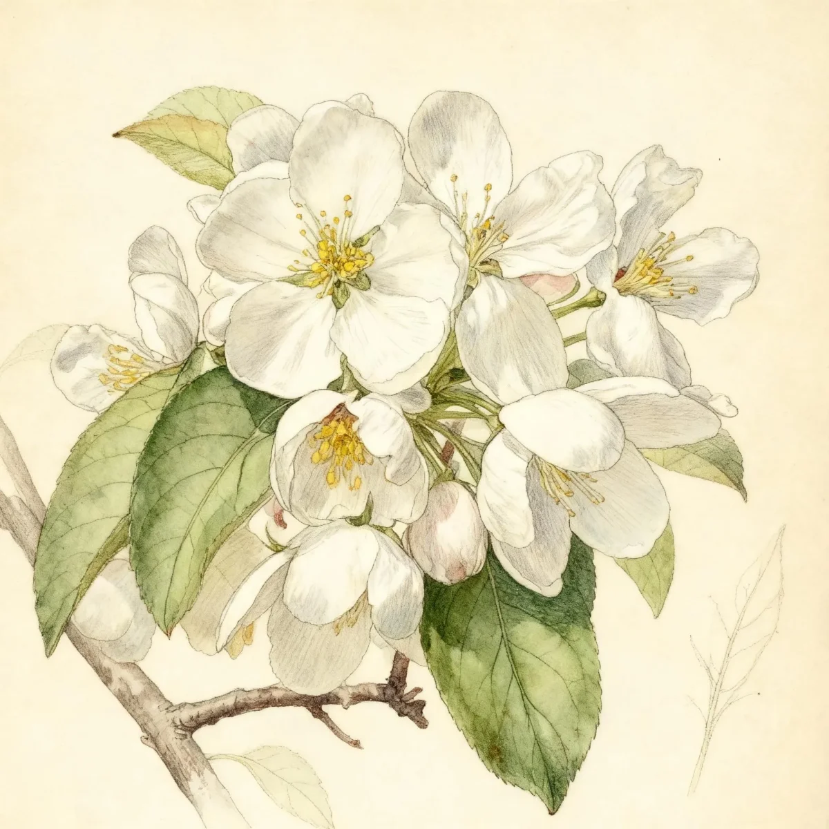 Flowering crabapple (Malus 'Donald Wyman')