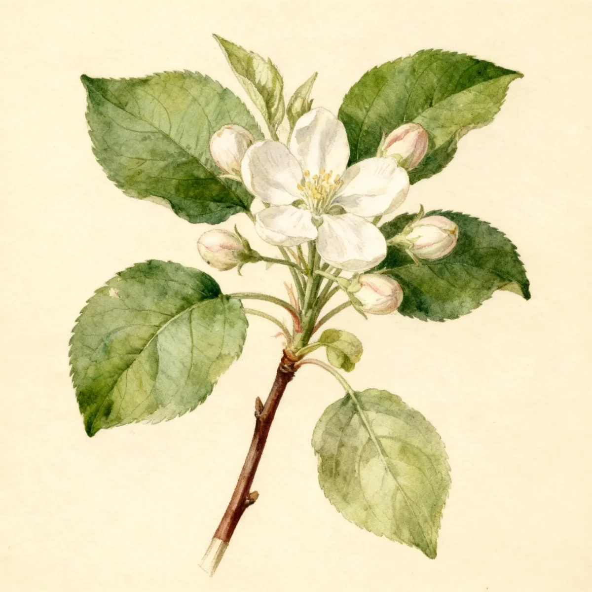 Semi-dwarf apple (Malus 'Jonagold')