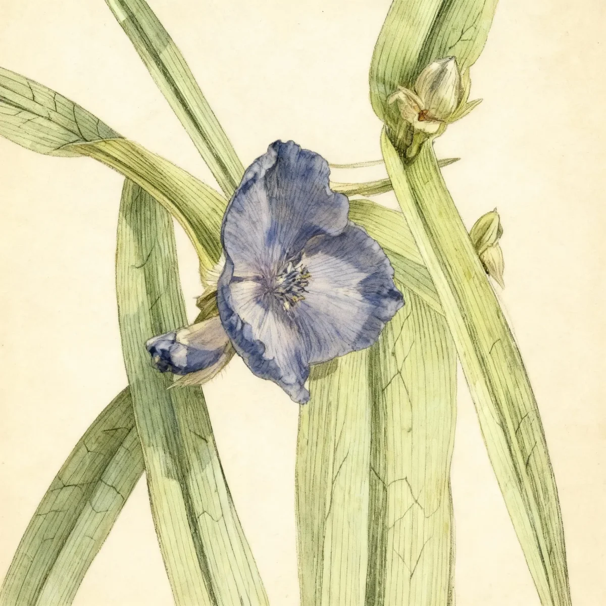 Spiderwort (Tradescantia (Andersoniana Group) 'Mariella')