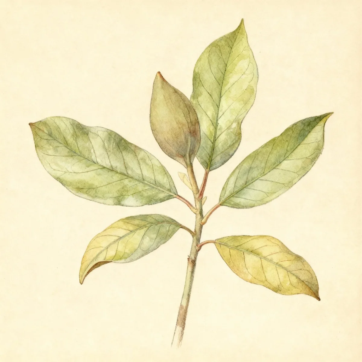 Large-flowered magnolia (Magnolia grandiflora 'Little Gem')