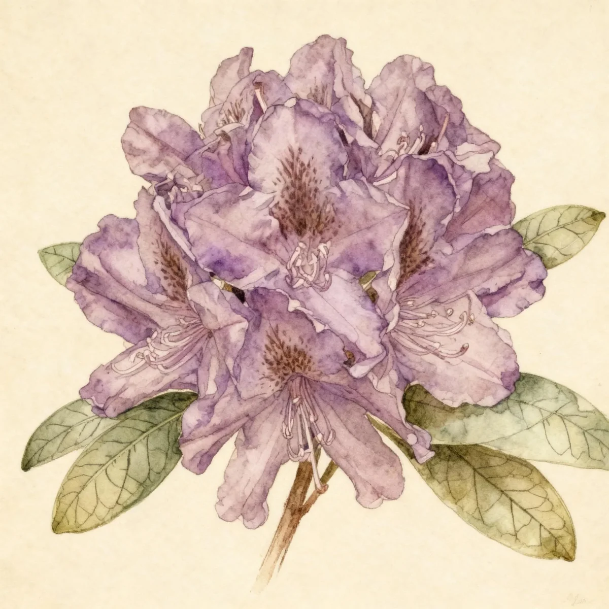 Rhododendron (Rhododendron 'Azurro')