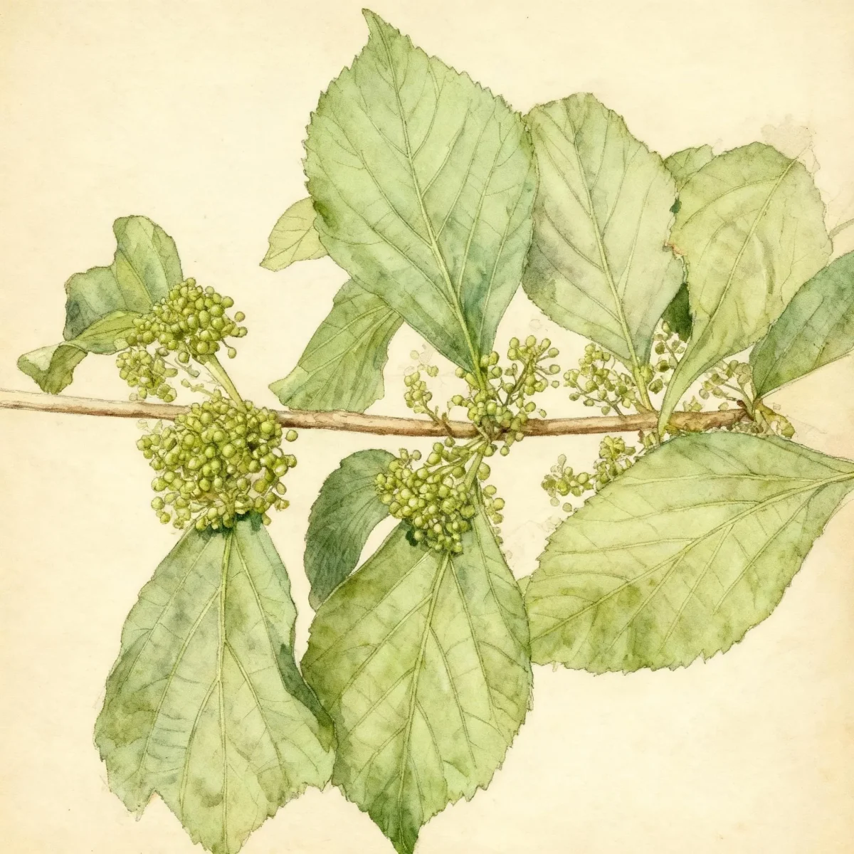 Beautyberry (Callicarpa japonica 'Heavy Berry')