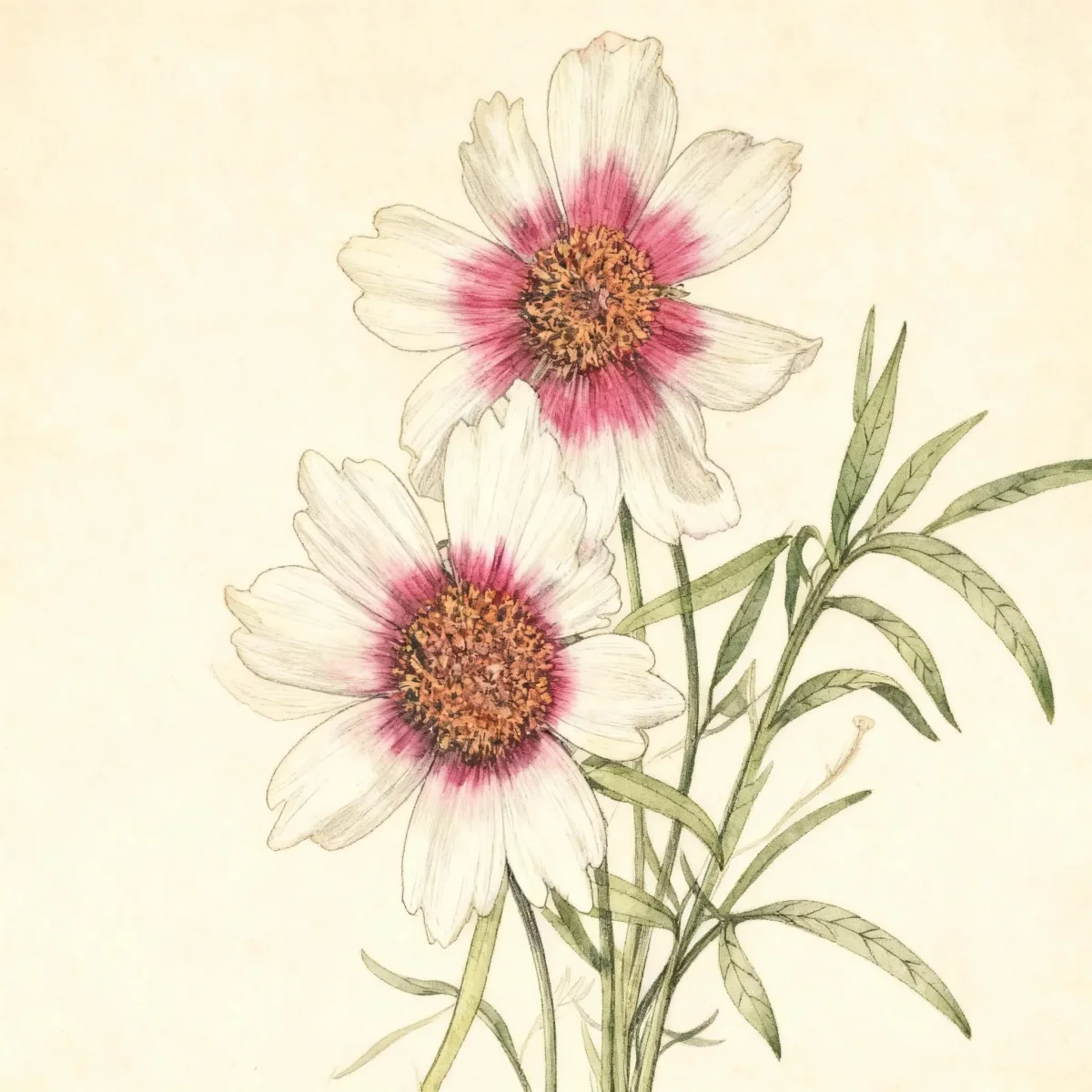 Tickseed (Coreopsis rosea 'Sweet Dreams')