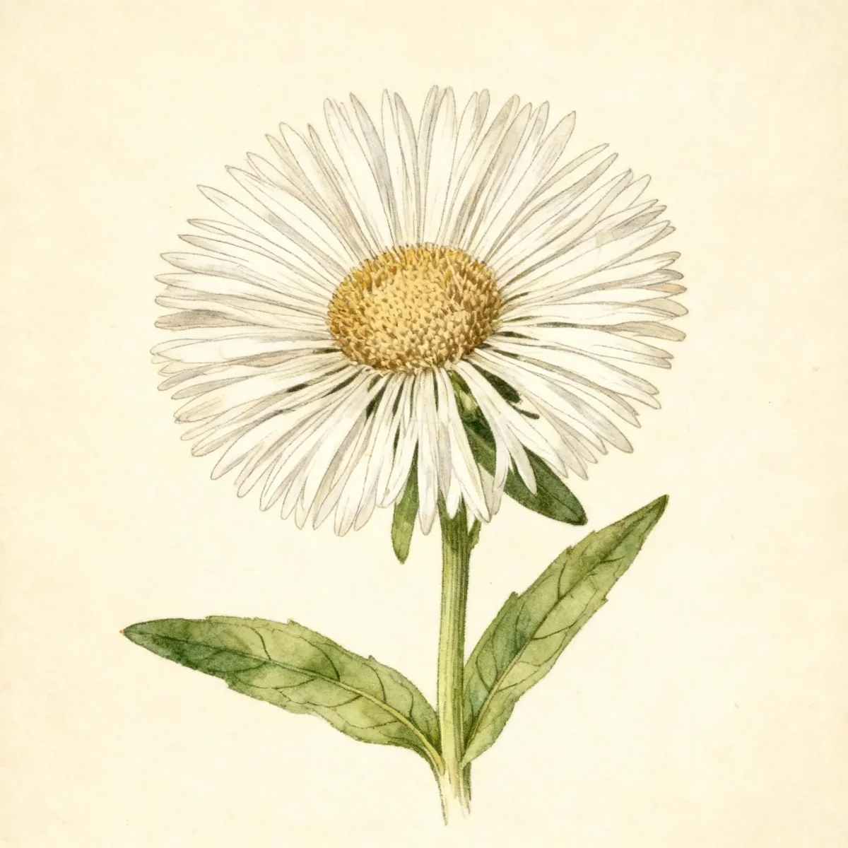 Stokes' aster (Stokesia laevis 'Peach Melba')