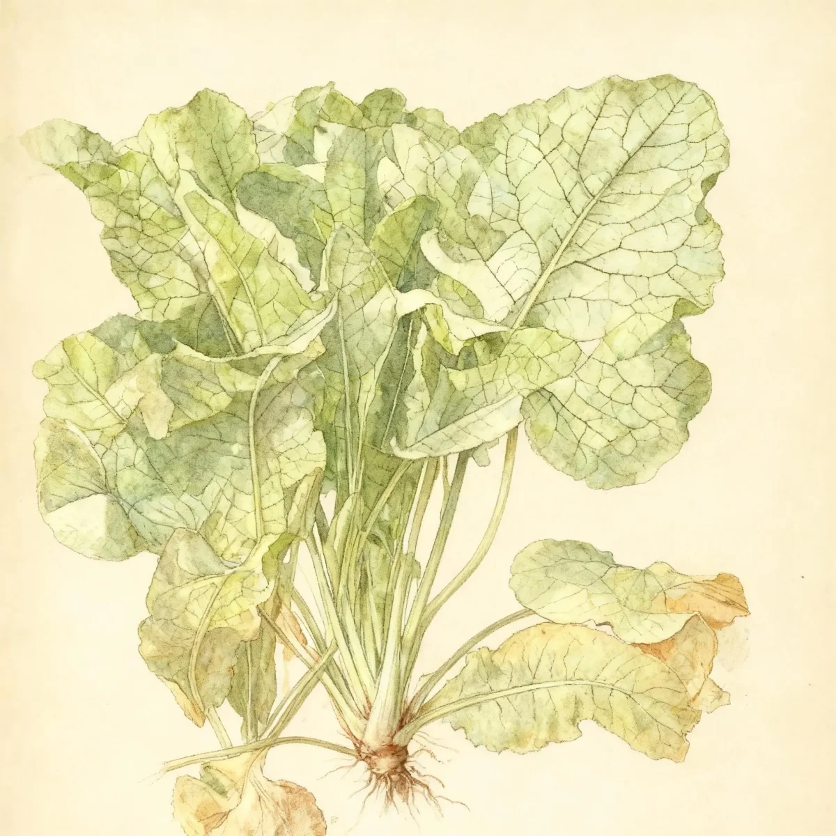 Horseradish (Armoracia rusticana)