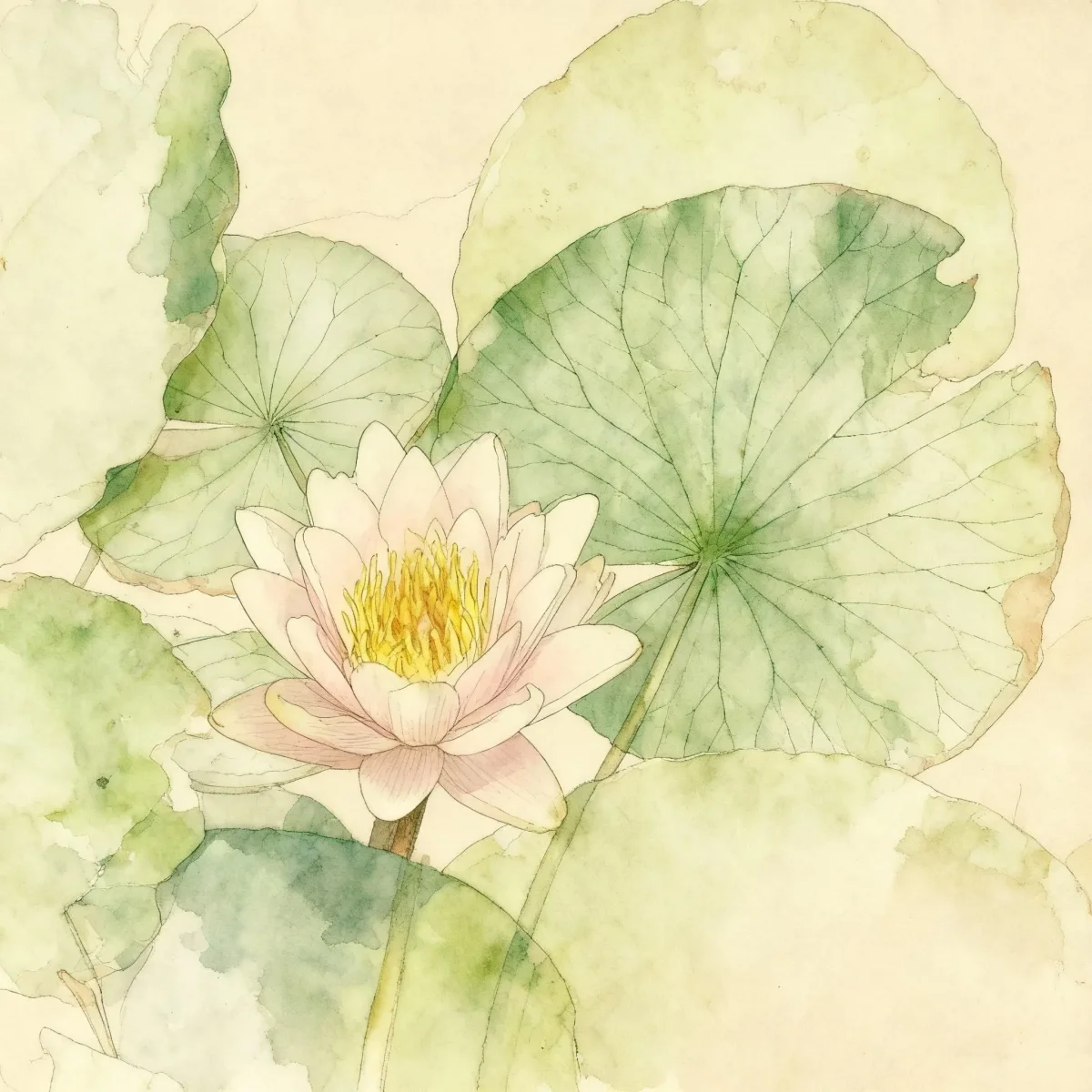 Hardy water lily (Nymphaea 'Comanche')